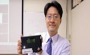 To-Po Wang, Professor from the Department of Electrical  Engineering and develop a new type of Earthquake Detector
