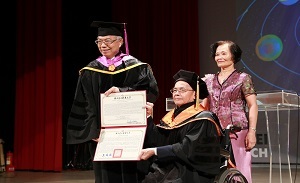Honorary Degree Ceremony for Prof. Ruey-Tsair Wang《2018.06.11》